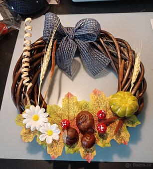 Dušičkové či podzimní věnce - 5