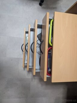 Psací stůl + kontejner pod stůl - 5