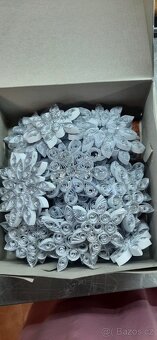 Vánoční vločky na stromeček - 5