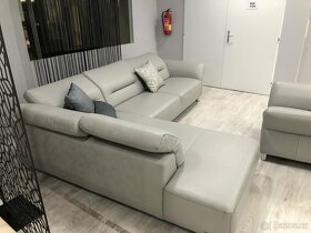 Luxusní kožená sedací souprava Phase LUXURY - 5