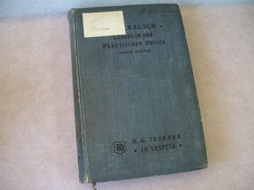 Sbírka starožitných německých knih Fyzika technika - 5