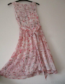 Dámské letní květované šaty šifonové L 40 - 5