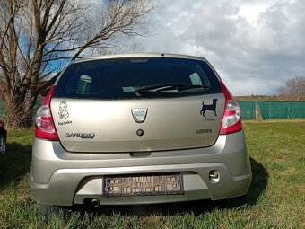 Dacia sandero 1.6 mpi Havarované sleva. - 5