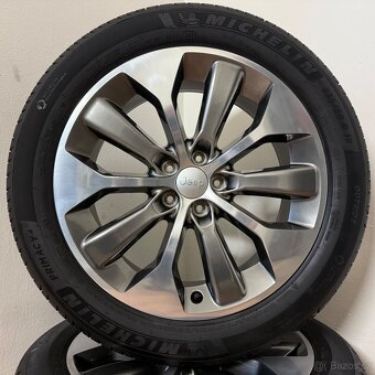 JEEP CHEROKEE 5x110 R19 ET41+LETNÍ 235/50R19 6,5mm - 5