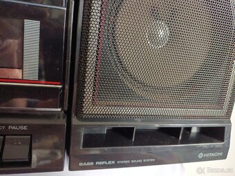 Hitachi TRK 540 E radiomagnetofon retro 2 kazeťák - 5