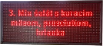 VELKÁ PROGRAMOVATELNÁ SVĚTELNÁ REKLAMA LED PANEL DISPLEJ - 5