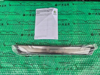 Škoda Fabia ozdobné prahové lišty 6VA071303A - 5