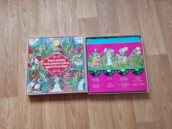 Prodám funkční gramofon Tesla s reproduktory - 5