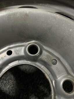 BMW originál plech. disky s poklicemi - NOVÉ - 5