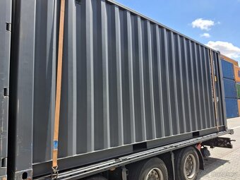 Lodní kontejner 20'DV one way - antacitově šedý - 5