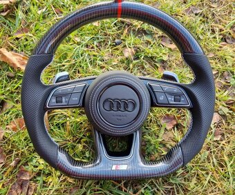 VYHRIEVANY VOLANT AUDI / KARBÓN SPORTOVY ZKOSENY - 5