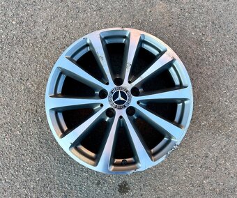 Originál kola Mercedes-Benz 5x112 R17, Čidla TPMS - 5