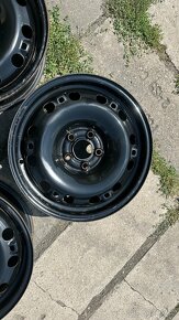 Plechové disky na Škoda Rapid,Fábia 3 6Jx15 ET38 5x100 - 5