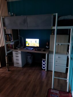 Vyvýšená postel IKEA - 5