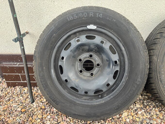 Plechové disky s pneu 185/65 R14 82H (letní) - 5