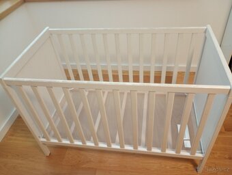 Dětská postýlka SUNDVIK, IKEA 900,-kč - 5