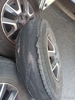 Prodám ALU kola 215/75 R16 C - 5