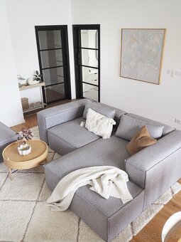 Modulární sedací souprava šedá Brande Beliani - 5