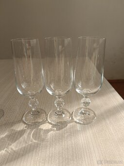 6 kusů šampusek - skleničky na sekt - 5
