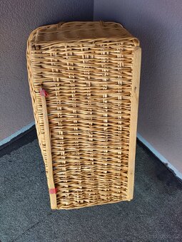 Pěkný proutěný koš - 5