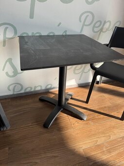 Stůl kavárenský se 4 židlemi - 5