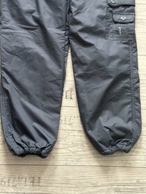 Šusťákové teplé kalhoty s vnitřním fleecem, vel. 158 - 5