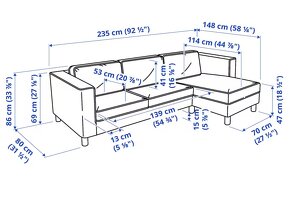 Pohovka Ikea PARUB - 5
