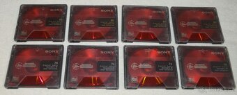 MD minidisc SONY 74/80min., super stav, s obaly, sada 8ks - 5