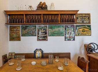 Sbírám STARÉ PIVNÍ LAHVE, SKLENICE, PÍPY, PULLITRY NA PIVO - 5