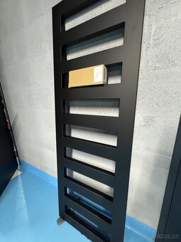 Sapho BLOCK otopné těleso 500x1465 mm, černá mat IR185 - 5
