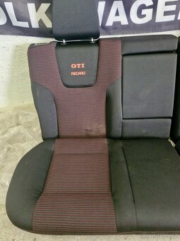 Sedačky Recaro Jubi GTI 25th golf 4 - 5