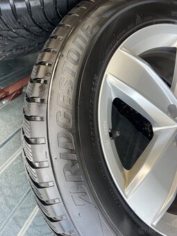 Originální zimní alu sada VW 215/65R17, Bridgestone 8mm - 5