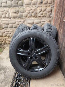 Alu kola - zimní pneu 215/60 R16 - 5