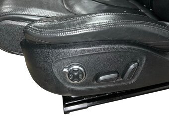 Sedačky černá kůže Audi A7 4G sportback r.v. 2011 - 5