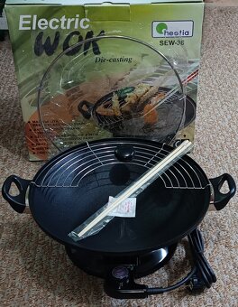 Pánev Hestia WOK NOVÁ, SEW-36 Elektrická - 5