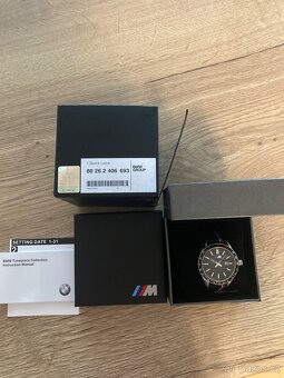 HODINKY BMW M PERFORMANCE NOVÉ,Nepoužité,originál - 5