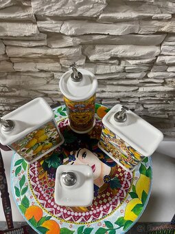 DOLCE GABBANA STYL Olejničky Balzamikový ocot Olivove oleje - 5