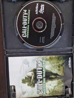 Originál call of duty 1,4,mw2,mw3 - 5