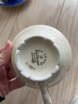 Vintage porcelánové Čajové trio BAVARIA GERMANY - 5