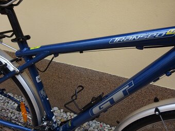 Crossové kolo GT TRANSEO 4.0 METALLIC BLUE - 5