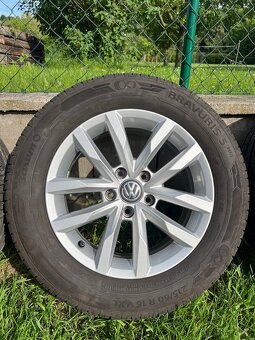 Originální kola VW R16 + Letní pneu Barum Bravuris 5 - 5