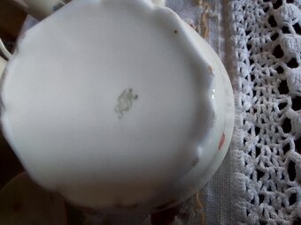 PĚKNÝ STARÝ PORCELÁNOVÝ ČAJOVÝ SERVIS - 5