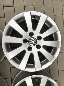 Prodám alu kola VW, R16, 5x112, ET45, 7Jx16H2 - 5