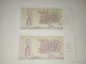 BANKOVKY 20 KČS 1949, 1. VYDANÁ SÉRIE A - 5