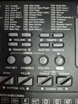 Největší nové led piano/klávesy/keyboard+USB+MP3, 61 kláves - 5