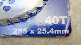 Kotouč s vid. zuby pr.255mm 40-60zubů pro křovinořez - 5