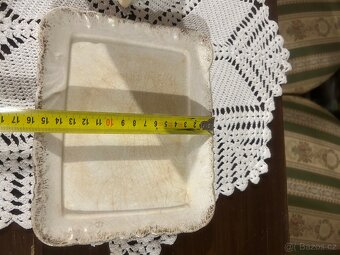 Keramická dóza na máslo ručně malovaná - 5