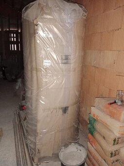 Teplovodní krbová vložka, akumulační nádrž - 5