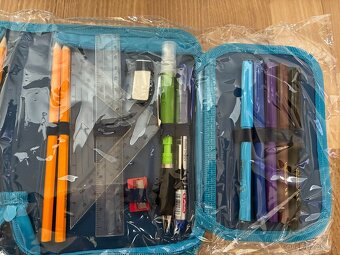 NOVÝ penál Herlitz - VYBAVENÝ 31 ČÁSTÍ - - 5