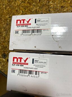 Led osvětlení spz - 5